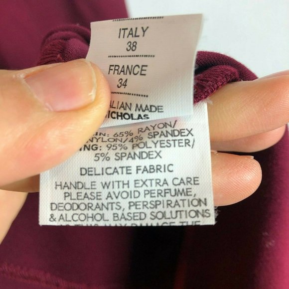 N/ Nicholas Women's Bandage Deep V Pencil Dress - Picture 5 of 5